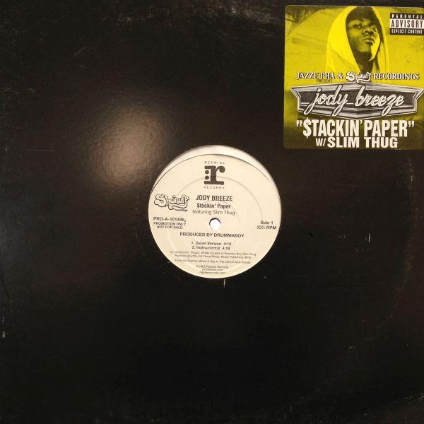 12inchレコード　JODY BREEZE   STACKIN PAPER