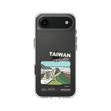 iPhone Air Clear Case（相機按鈕） 透明 - 老屋顏 Old House Face - 鐵窗花紋 - 台灣玉山