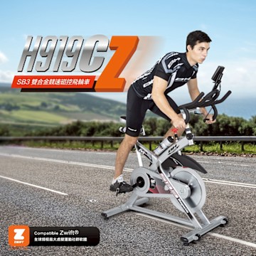 【BH歐洲百年品牌】H919CZ SB3 雙合金競速磁控飛輪車(台灣製造)