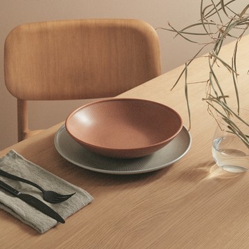 德國 Thomas Clay圓湯盤 28cm - 天空藍