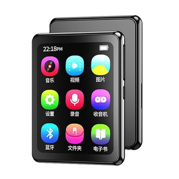 其他品牌 多功能隨身播放器 MP3隨身器流行小說流行歌曲3英時全面屏英語聽力 大容量長續航藍芽觸屏版