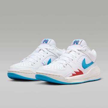 【NIKE】WMNS JORDAN STADIUM 90 女鞋 籃球鞋 白藍-FB2269100