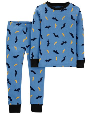 Toddler 2-Piece Batman TM 100% Snug Fit Cotton PJs