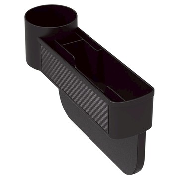 Bullsone 車用夾縫收納杯架  黑色  1個