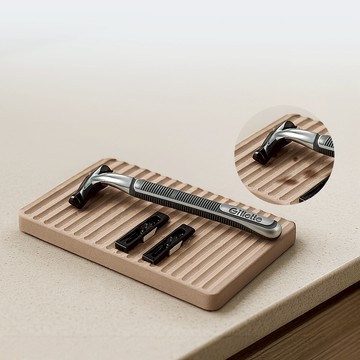 [刮鬍區乾爽無水] 吸水墊 硅藻土 吸水杯墊 珪藻土杯墊 硅藻土杯墊 珪藻土