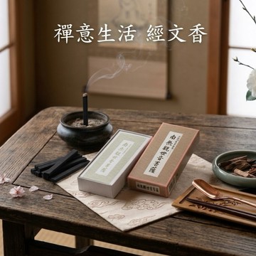 【六六金川-日本香堂 】日本製♥開運平安❤禪意生活♡經文香 南無觀世音菩薩