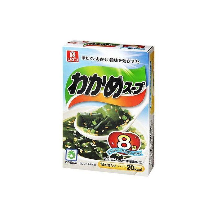 6個セット 理研 わかめスープ ファミリーパック 8袋 x6 まとめ売り セット販売 お徳用 おまとめ品 代引不可