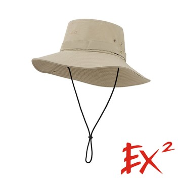 【EX2德國】牛仔漁夫帽『沙色』367127 戶外 露營 登山 健行 休閒 時尚 遮陽 防曬 漁夫帽