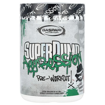Gaspari Nutrition, SuperPump Aggression™ 鍛鍊前配方， Jersey Mobster 義大利冰，360 克