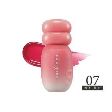 colorgram可麗格朗 果醬柔霧持色唇釉-07嫣紅荔枝