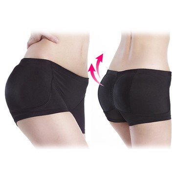 佩姬M-4L低腰假屁股平角褲二片抽俏臀褲.Bifox