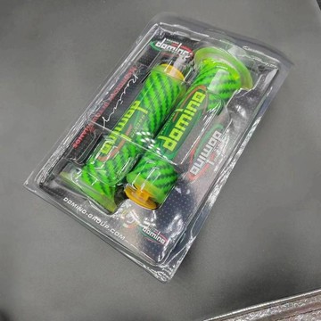 ✨握把套✨新品透明domino越野手把膠套改裝摩托車配件通用踏板車防滑手把套