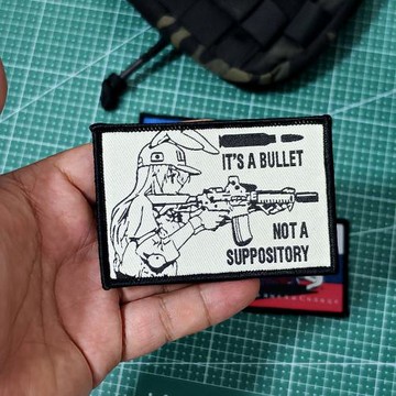 海軍陸戰隊士氣章魔術貼章背包貼9x6厘米長方形背包貼補丁徽章