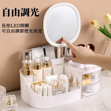 🍑隔日達 化妝品收納盒 桌上置物架 化妝品收納盒 桌面收納 收納盒  飾品收納 彩妝收納 化妝臺 化妝品收納盒