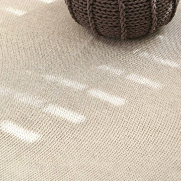 HANIL CARPET Soleil系列 四季通用地毯 100% 聚酯纖維 韓國製  象牙白  200 x 150cm