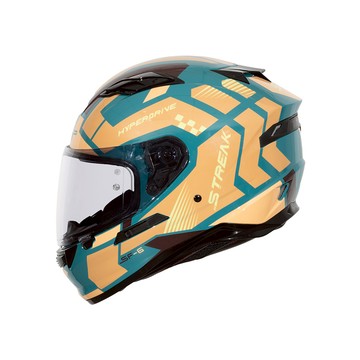 SOL SF-6 前衛者_綠/橘 全罩式安全帽