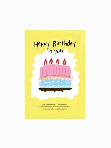 TBA Postcard Happy Birthday Cake 2 007