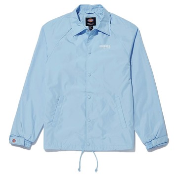 【DICKIES】韓國限定 DSP1UTUJ733 WINDBREAKER JKT 風衣外套 / 教練外套 (天藍色)