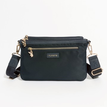 PLAYBOY - 斜背包  My Way系列 - 藍色