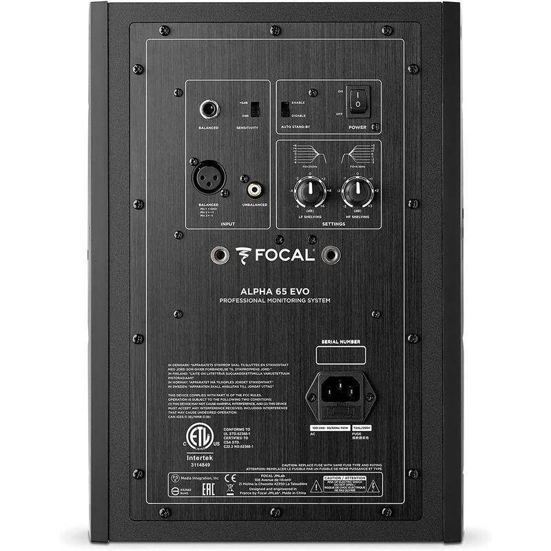 Focal フォーカル ALPHA EVO 65 (1本) スタジオモニター