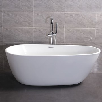 優樂悅~亞克力獨立式家用水滴浴缸網紅成人情侶酒店民宿鵝蛋形保溫浴盆