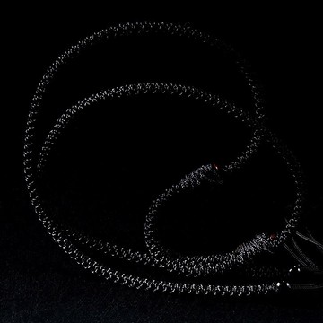 繩子橫穿粗藏式三眼手工吊墜掛繩九眼配飾專用鎖骨項鏈繩