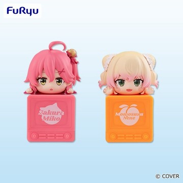 🌀日版客🌀 Hololive 桃鈴音音 櫻巫女 趴姿 趴箱 FuRyu 景品 桌緣公仔
