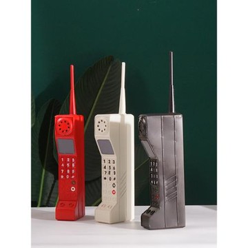手機大哥大模型老式擺件70年代懷舊老物件品80后電話復古道具創意