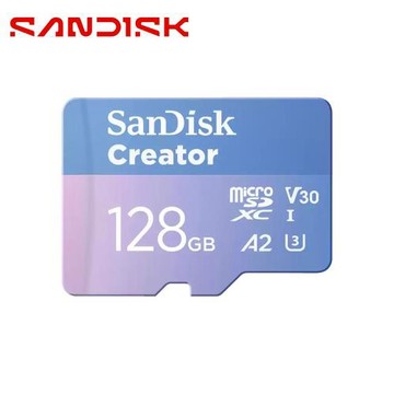【SanDisk】CREATOR microSD UHS-I 記憶卡 128GB