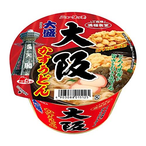 ヤマダイ ニュータッチ 大盛 大阪かすうどん 129g ×12個