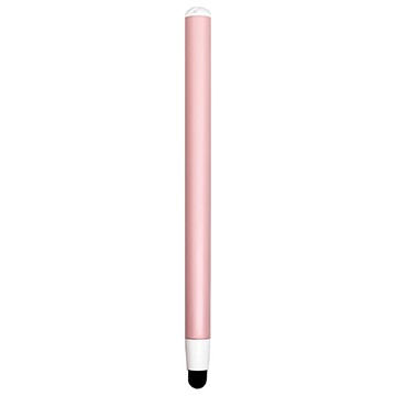 ZIYA 電容式觸控筆 導電絨布筆頭 伸縮鋁合金筆身  棒棒糖 粉紅色  1個