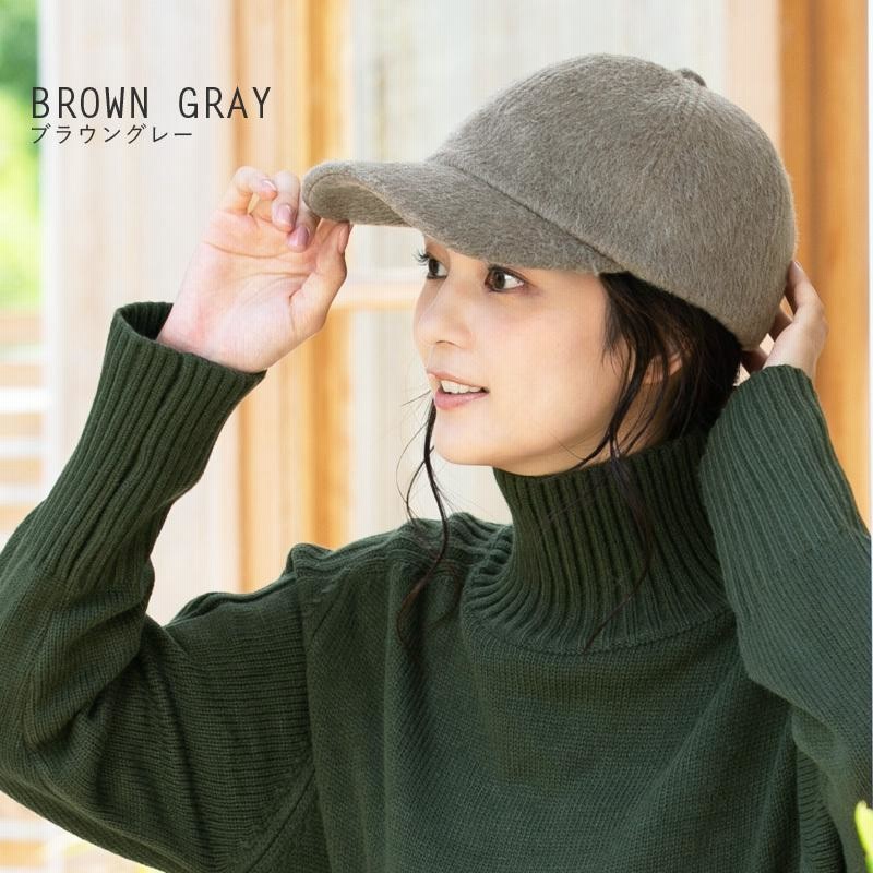 帽子 レディース キャップ cap シャギーBBCAP ファー エコファー
