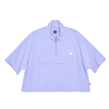 5th STREET｜山形｜女裝｜ 短版立領輕量短袖T恤｜淡紫色