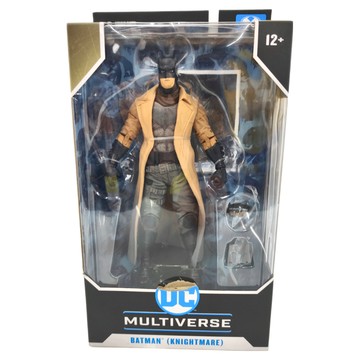 McFARLANE 麥法蘭 蝙蝠俠對超人 噩夢蝙蝠俠 7吋可動公仔 經典收藏  1盒