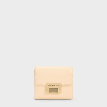 Freida 金屬釦摺疊短夾