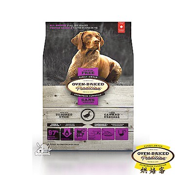 Oven-Baked烘焙客 無榖鷹嘴豆鴨 全犬 天然糧 大顆粒 23磅