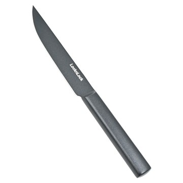 LocknLock 樂扣樂扣 極致黑鋒利不沾水果刀  刀長12.6cm  深灰色  1支