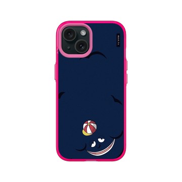 iPhone 15 Clear 粉漾桃 - 航海王 One Piece - 角色系列-雷雲宙斯