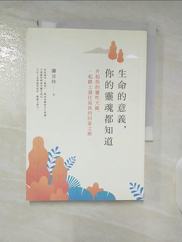 【書寶二手書T9／心靈成長_A87】生命的意義，你的靈魂都知道：升起你的靈性天線，一起踏上通往高我的回家之路_謝宜珍