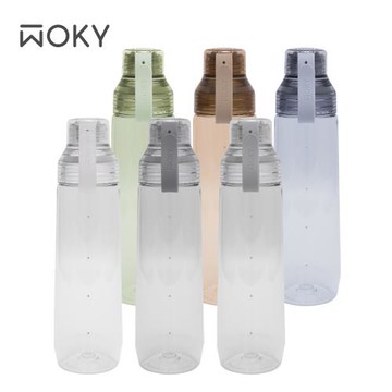 【WOKY 沃廚】ECOZEN 透明瓶800ml