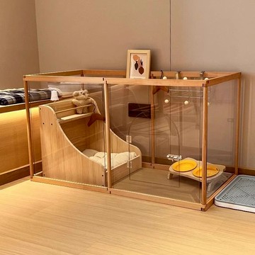 附發票 寵物圍欄狗狗貓咪籠子家用貓窩貓舍柵欄隔離門欄中小型犬室內別墅