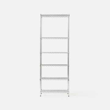 特力屋 鍍鉻六層架 寬75*深35*高210公分