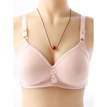 特大碼250斤大文胸無鋼圈超大防下垂胸罩薄中年胖媽媽夏內衣女52