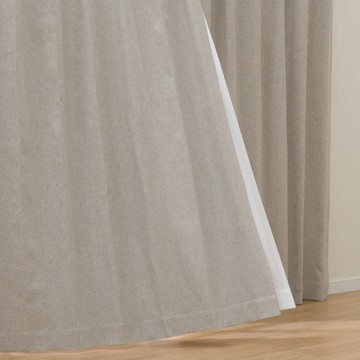 遮光1級 隔熱 隔音 窗簾 RD113 BE 100×200×1 NITORI宜得利家居