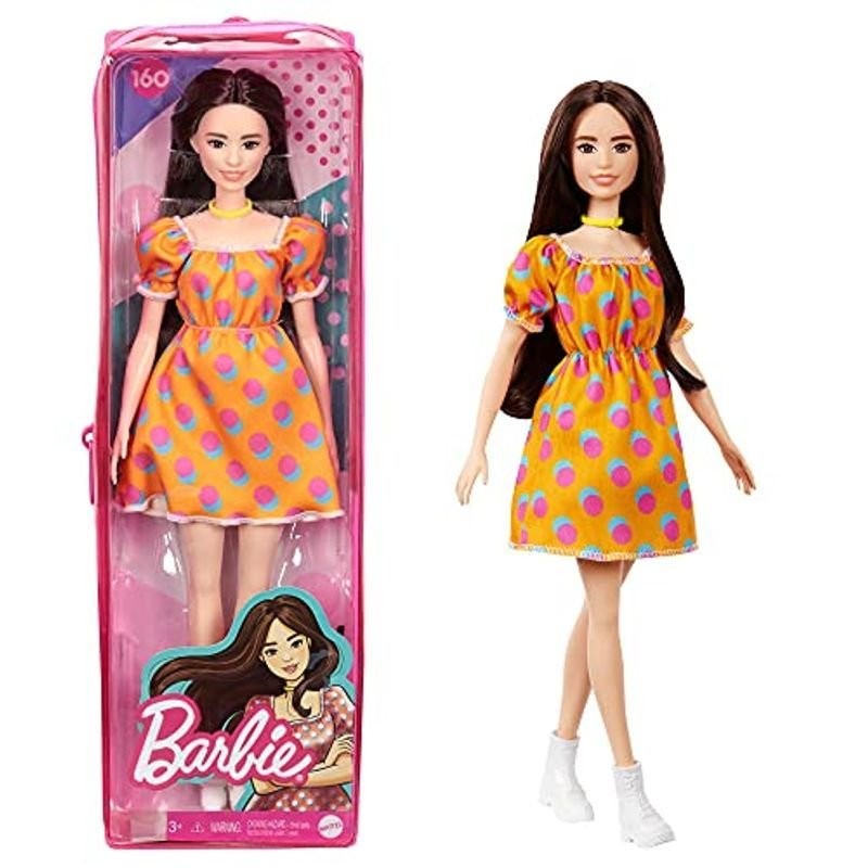 バービー(Barbie) ファッショニスタ ドットワンピース 着せ替え人形