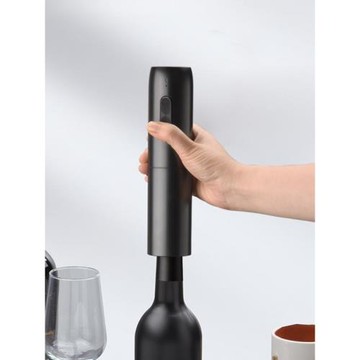黑武士紅酒開瓶器全自動葡萄酒啟瓶器type-c充電電動開酒起子家用