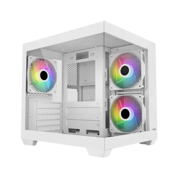 FSP 全漢 S140-WA 無敵海景機殼（M-ATX/分艙/內附3風扇）