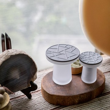 JIA品家 品香 玻璃藏香瓶 赤陶擴香石 S/L - 大