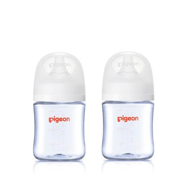 Pigeon 第三代母乳實感T-ester奶瓶160mlx2-純淨白
