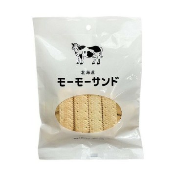 【江戶物語】SAKA BISCUIT 坂 北海道 牛奶夾心餅乾 75g 牛奶餅乾 營養口糧 坂栄養食品 日本原裝進口